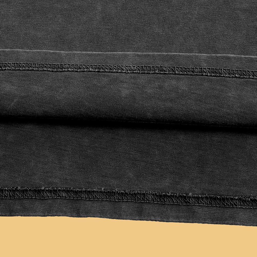 Snow Washed Oversized Cotton T-Shirt - Image 5