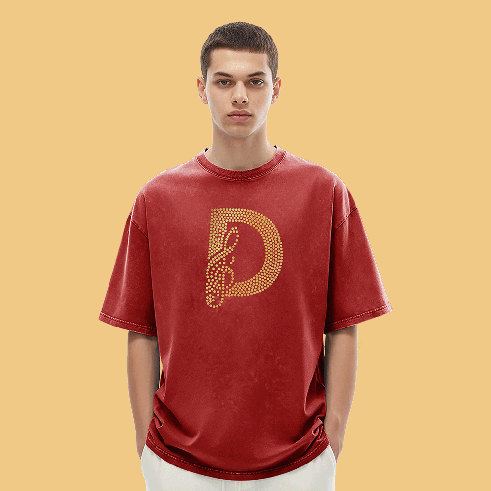 Snow Washed Oversized Cotton T-Shirt - Image 4